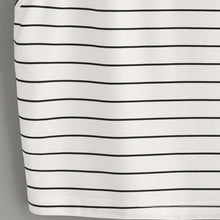 Load image into Gallery viewer, White Striped Crop Top