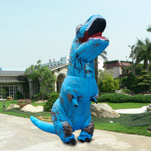 Load image into Gallery viewer, Inflatable Trex Costume Fan Operated Blow Up