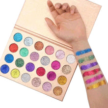 Load image into Gallery viewer, Glam &amp; Glitter Eye Shadow Palette
