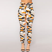 Load image into Gallery viewer, Elastic Waist Camouflage Pants