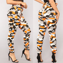 Load image into Gallery viewer, Elastic Waist Camouflage Pants